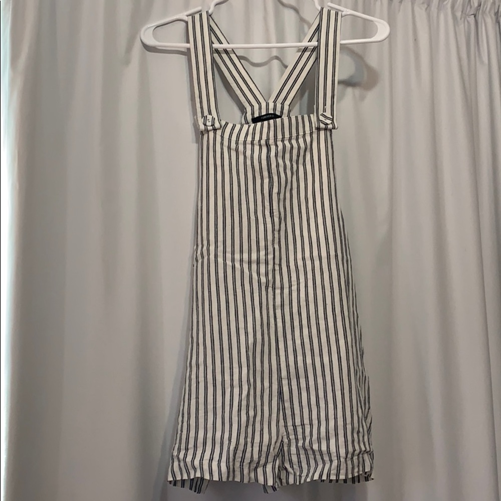 New Striped Overalls